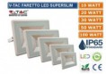 Faro Led Vtac ultra-slim IP65 10w 20w 30w 50w 100w 200w